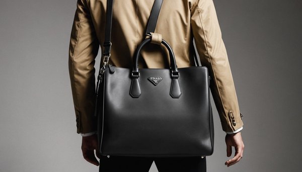Sacoche prada pour homme : style contemporain accessible